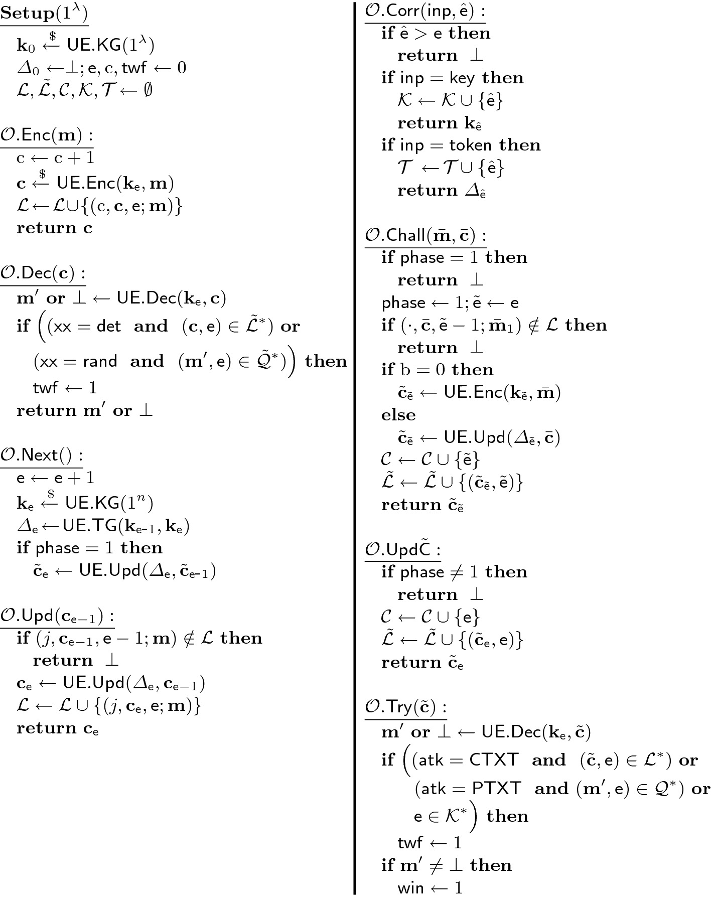 The Direction Of Updatable Encryption Does Not Matter Much Springerlink