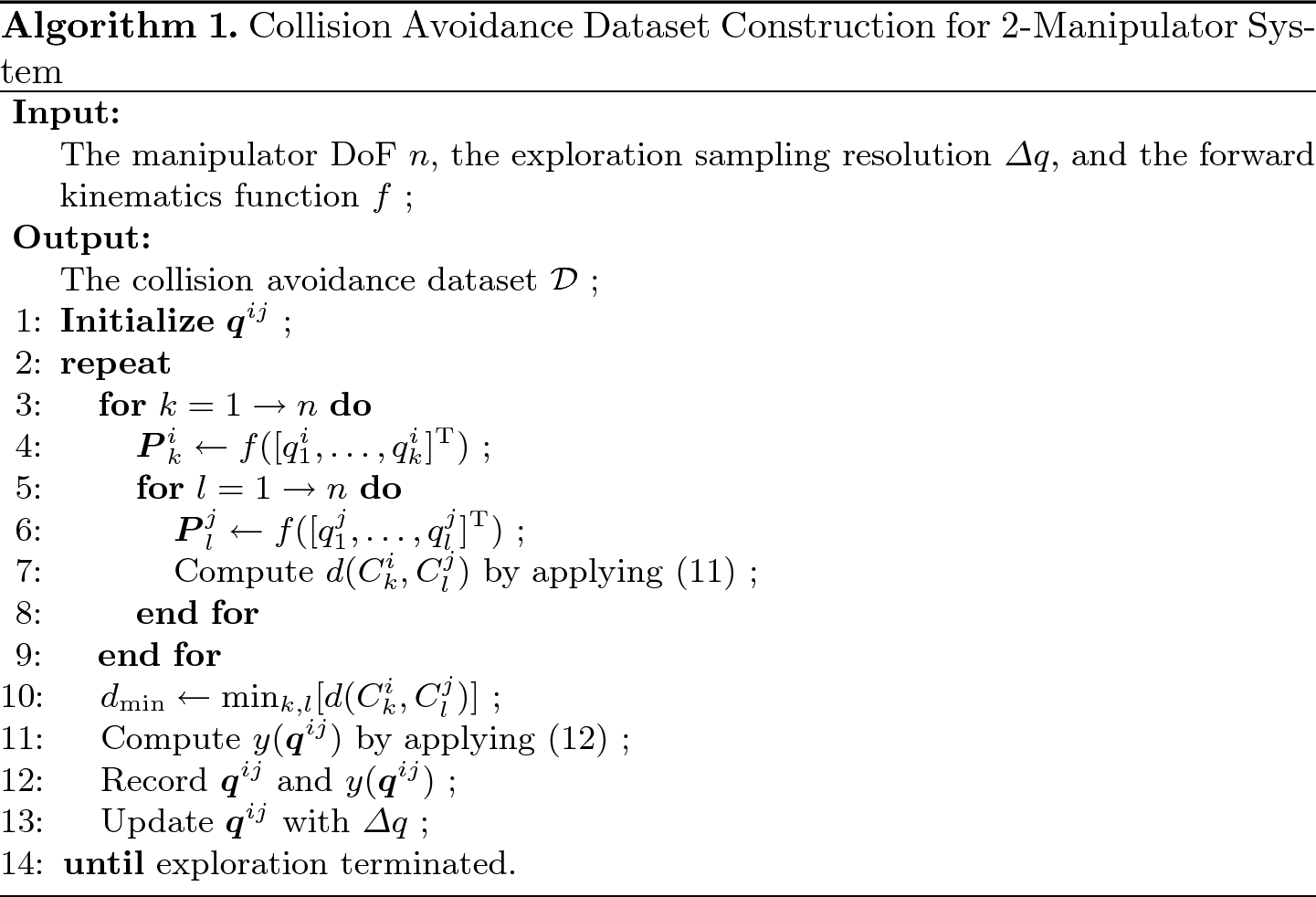 Task Oriented Collision Avoidance In Fixed Base Multi Manipulator Systems Springerlink