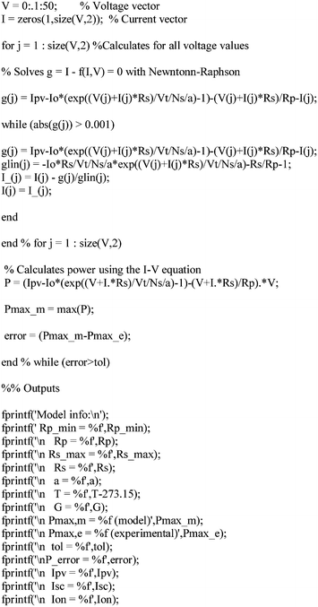 Application Of Matlab Simulink In Solar Pv Systems Springerlink