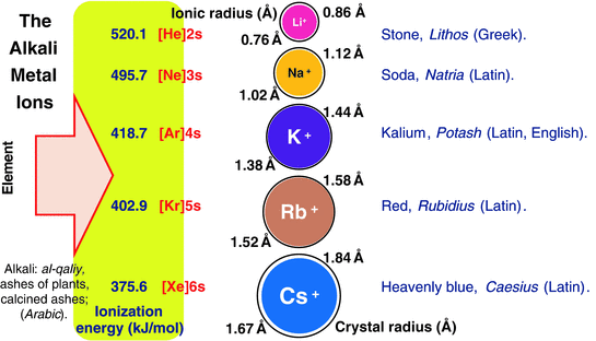 Bioinorganic Chemistry Of The Alkali Metal Ions Springerlink