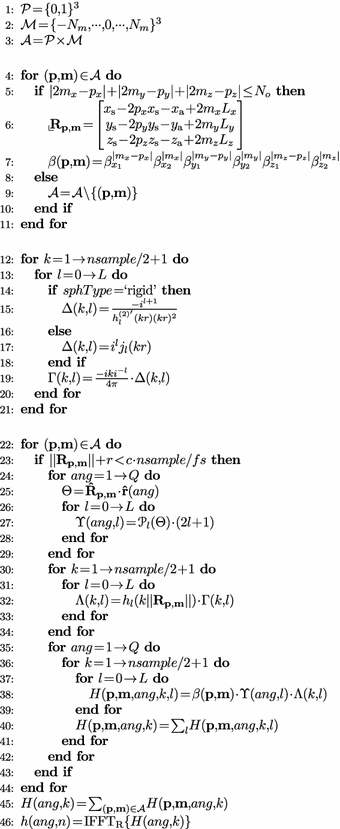 Spherical Array Acoustic Impulse Response Simulation Springerlink Spherical Array Acoustic Impulse Response Simulation Springerlink