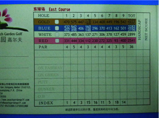 Junction Based Table Detection In Mobile Captured Golf Scorecard