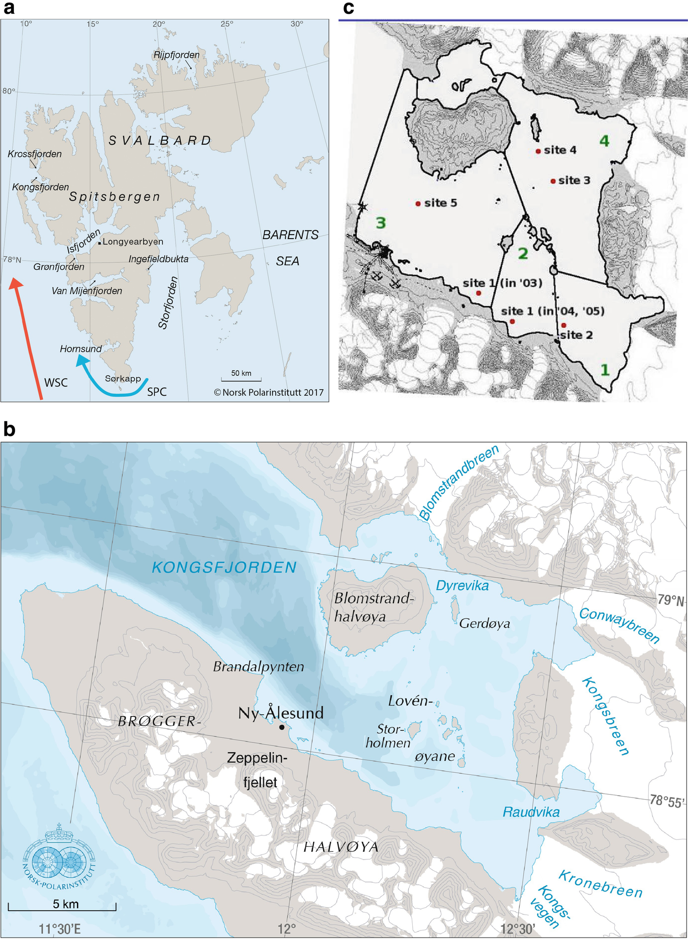Changes In Sea Ice Extent And Thickness In Kongsfjorden - 