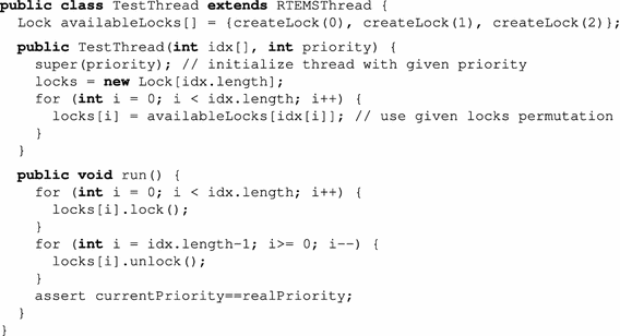 Verifying Nested Lock Priority Inheritance In Rtems With Java