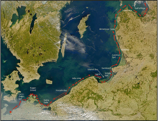 What Determines The Change Of Coastlines In The Baltic Sea Springerlink