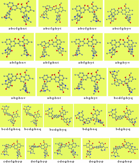 Computational Study Of Michellamines Naphthylisoquinoline Alkaloids With Anti Hiv Activity Springerlink