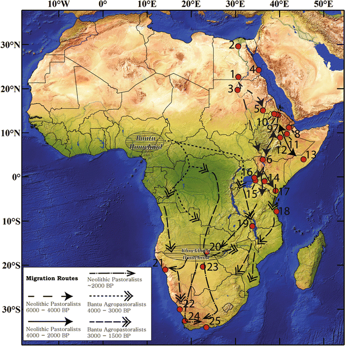 East And Southern African Neolithic Geography And Overview Springerlink East And Southern African Neolithic Geography And Overview Springerlink