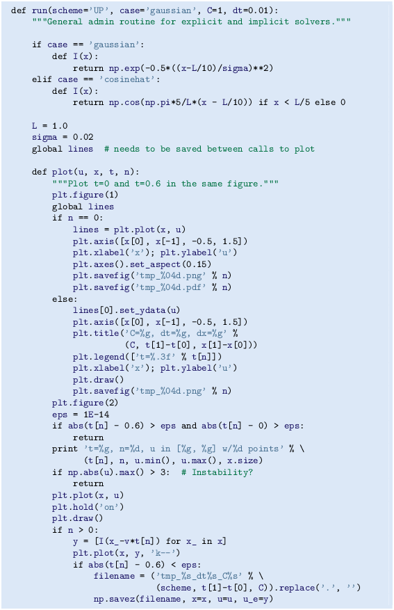 Advection Dominated Equations Springerlink