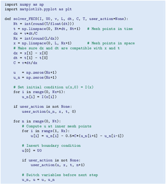 Advection Dominated Equations Springerlink