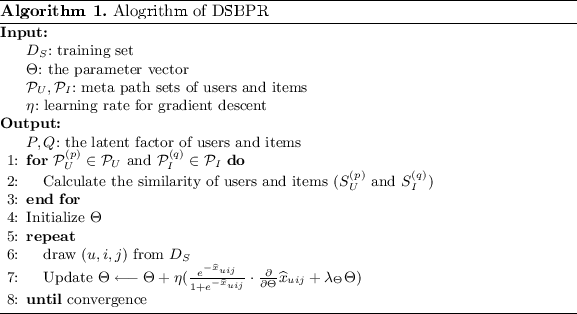 Dsbpr Dual Similarity Bayesian Personalized Ranking Springerlink