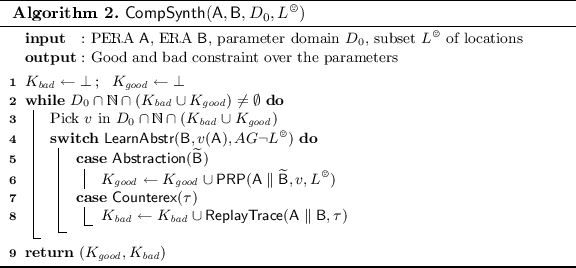 Learning Based Compositional Parameter Synthesis For Event Recording Automata Springerlink