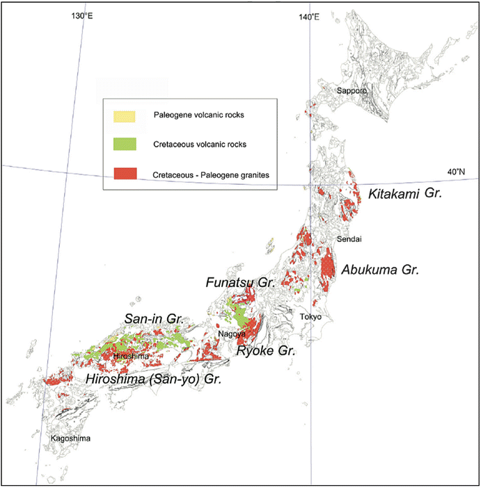Geology Of The Japanese Islands An Outline Springerlink