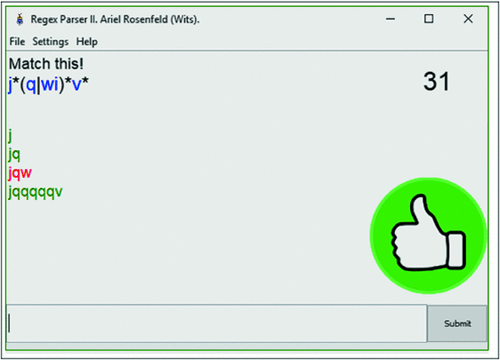Regex Parser Ii Teaching Regular Expression Fundamentals Via Educational Gaming Springerlink