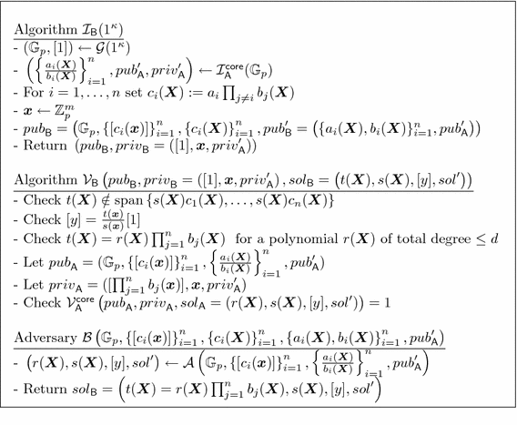 Towards A Classification Of Non Interactive Computational Assumptions In Cyclic Groups Springerlink