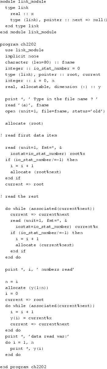 Data Structuring In Fortran Springerlink