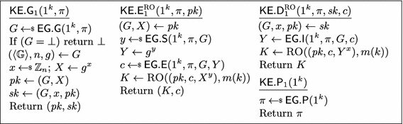 Public Key Encryption Resistant To Parameter Subversion And Its Realization From Efficiently Embeddable Groups Springerlink