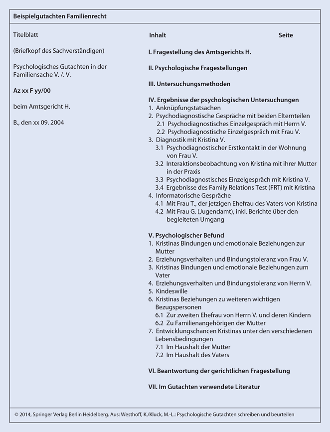 Beispielgutachten Aus Der Rechtspsychologie Springerlink