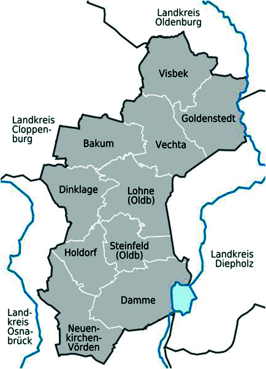 Die Untersuchungsregion Das Oldenburger Münsterland - 