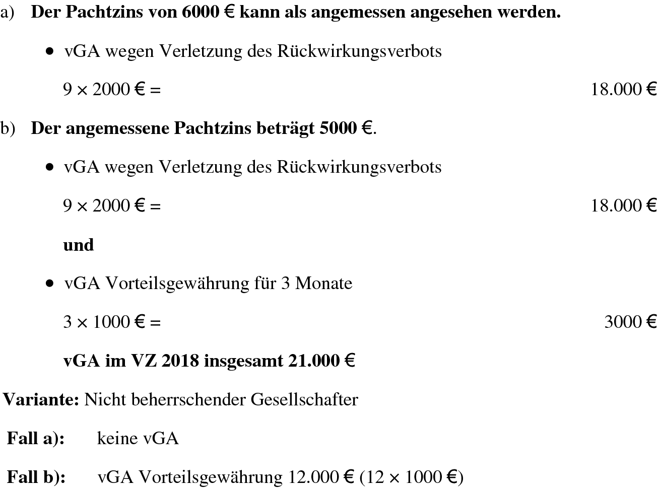 Verdeckte Gewinnausschuttungen Vga Springerlink