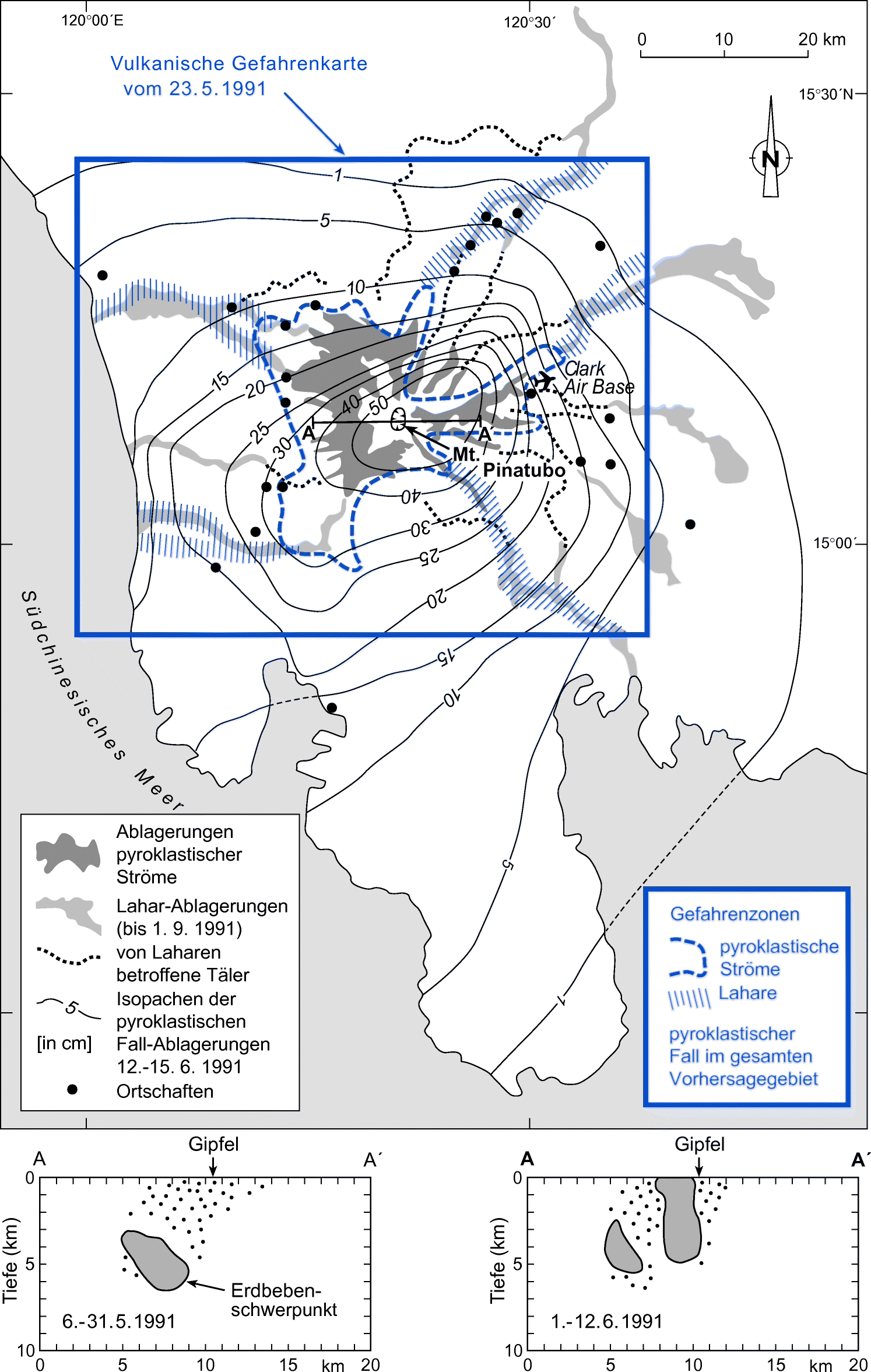 Landkarte Verbreitung Erdbeben Seebeben Vulkan Ausbrüche Seismik 1890 Original