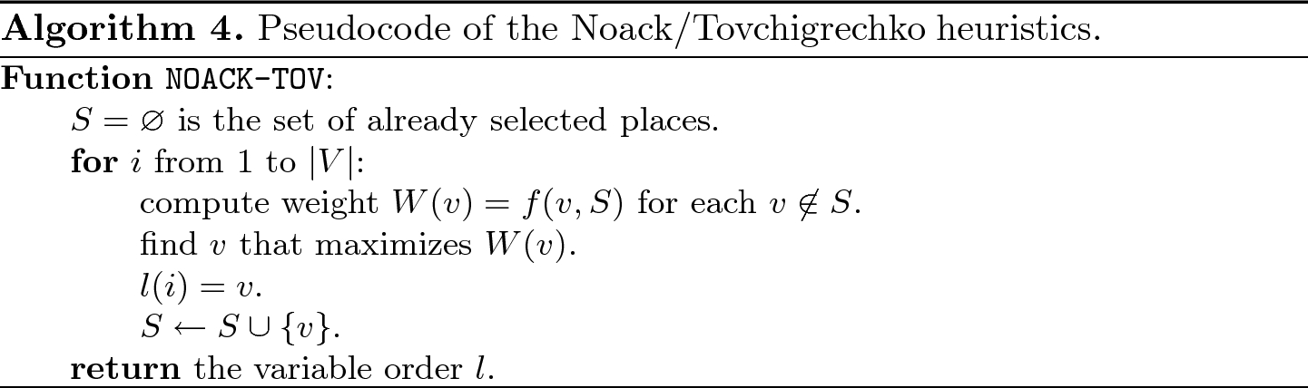 Decision Diagrams For Petri Nets A Comparison Of Variable Ordering Algorithms Springerlink