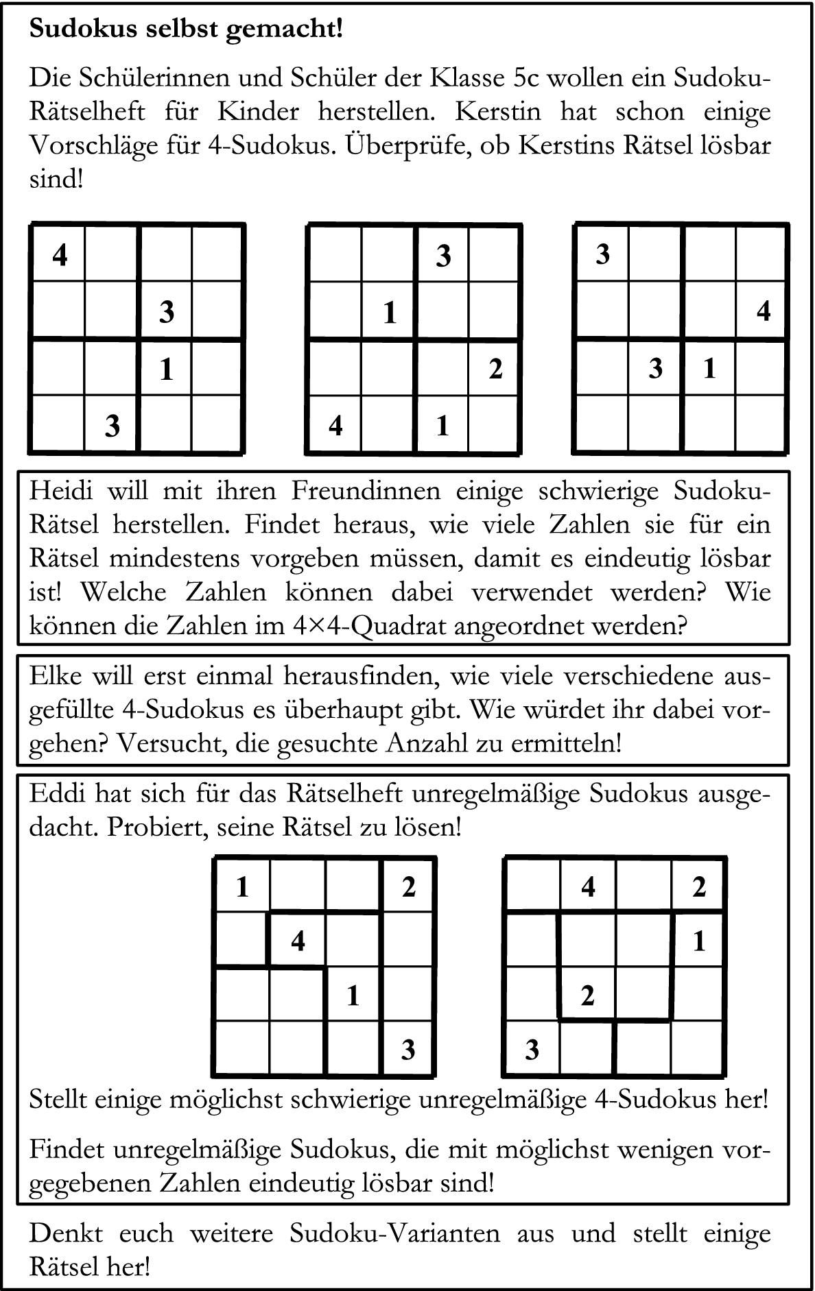 schwerpunkte der forderung mathematisch begabter kinder und jugendlicher springerlink