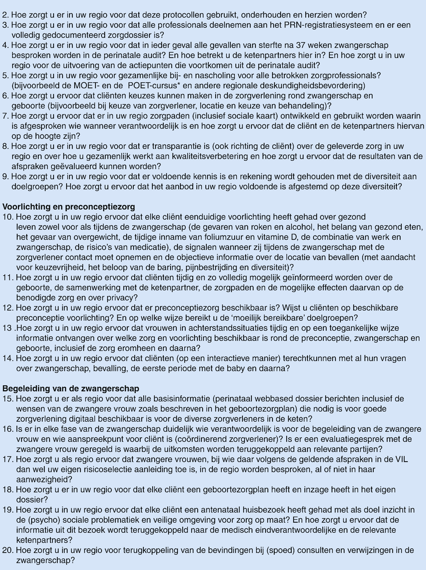Integrale Geboortezorg Achtergrond Definitie Doelstellingen En Organisatorische Aspecten Springerlink