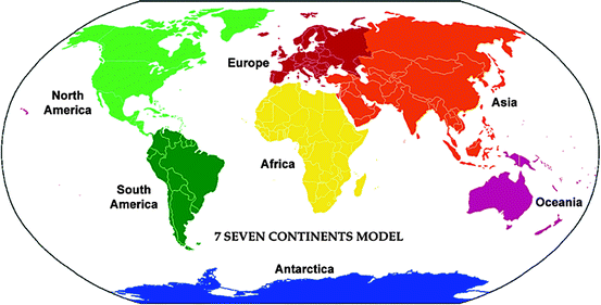 Continents And Mountain Ranges Springerlink