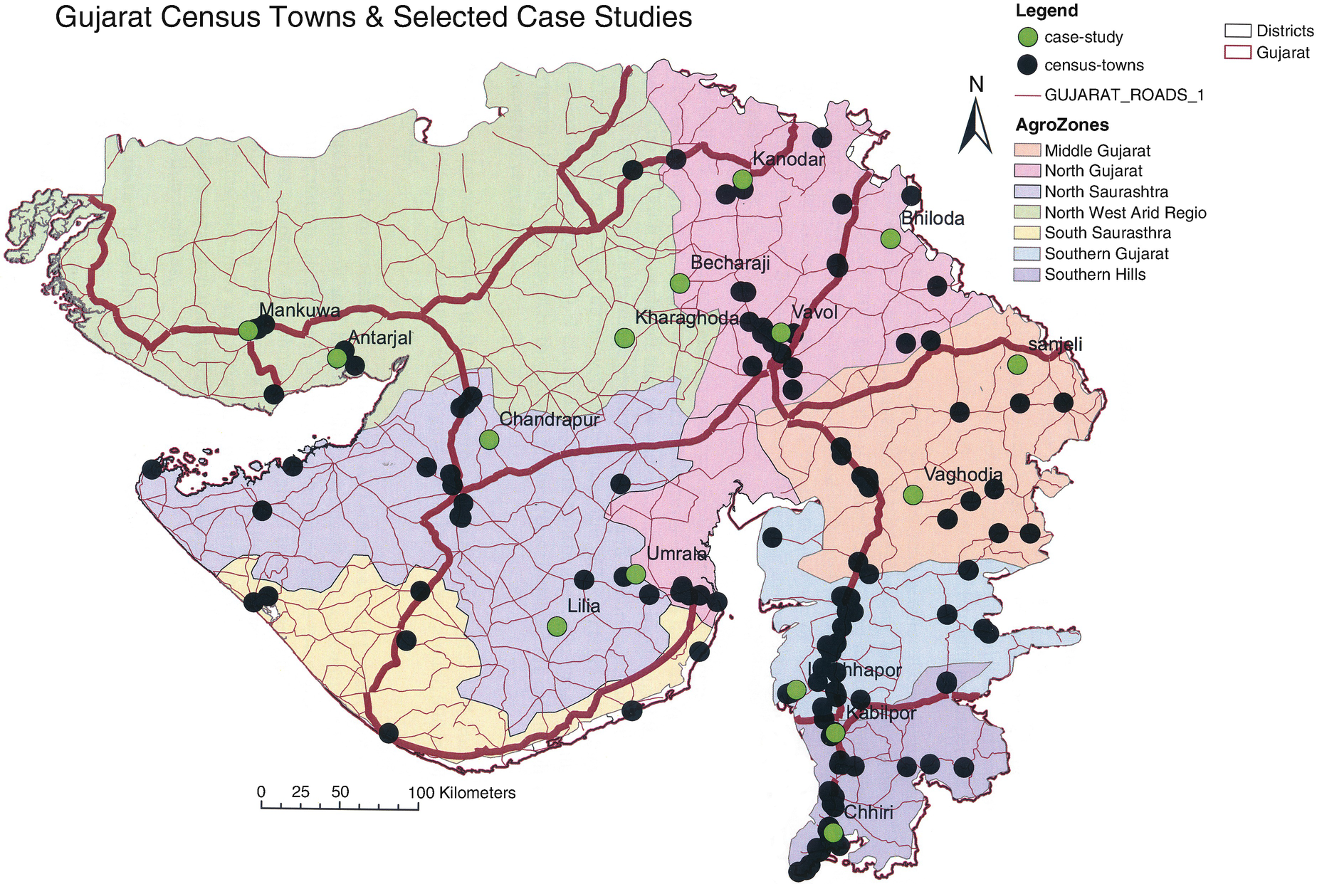 Changing Socio Economic Profile Of Urbanised Villages Census Towns In Gujarat Springerlink