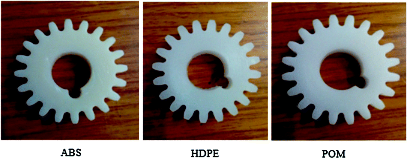 A Comparative for Efficiency of ABS, POM, and HDPE Gears SpringerLink