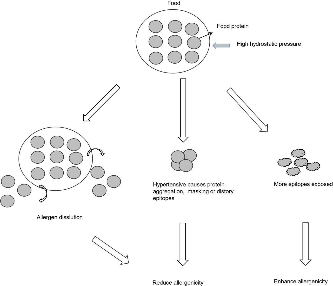 food processing methods and allergies