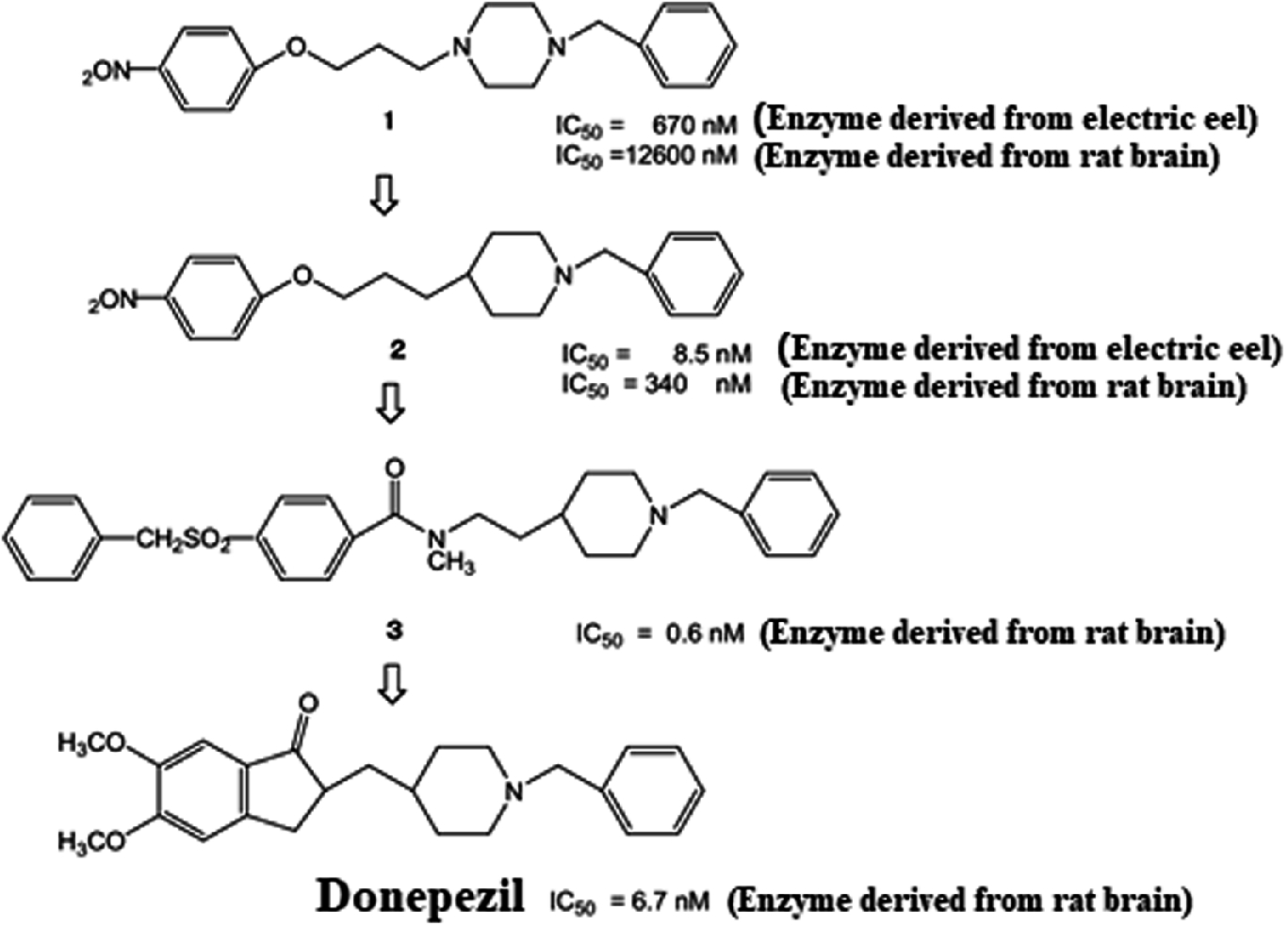 Donepezil Aricept Springerlink