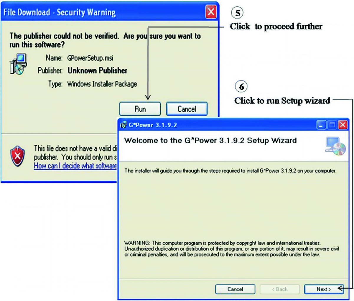 Use Of G Power Software Springerlink