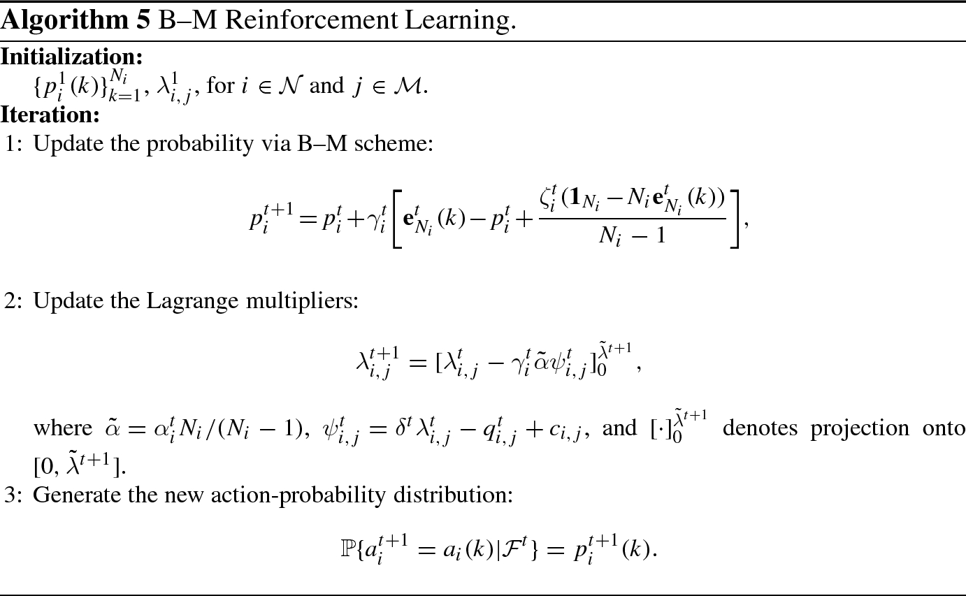 Reinforcement Learning For Constrained Games With Incomplete Information Springerlink