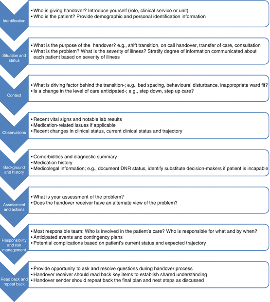 Safe Clinical Handover | SpringerLink