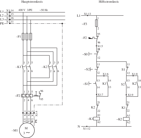 Schaltplan Aufgeloste Darstellung - Wiring Diagram
