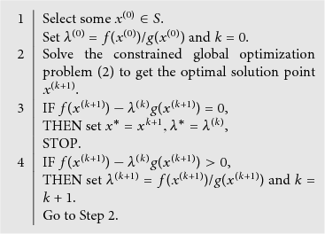 Quadratic Fractional Programming Dinkelbach Method Springerlink