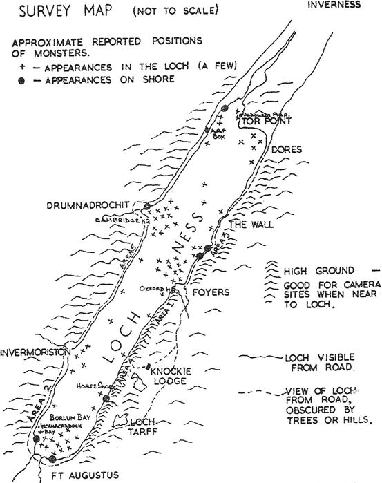 Loch Ness Fishing Map Lake Monster | Springerlink
