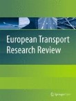 European Transport Research Review Cover Image