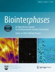 Biointerphases Cover Image