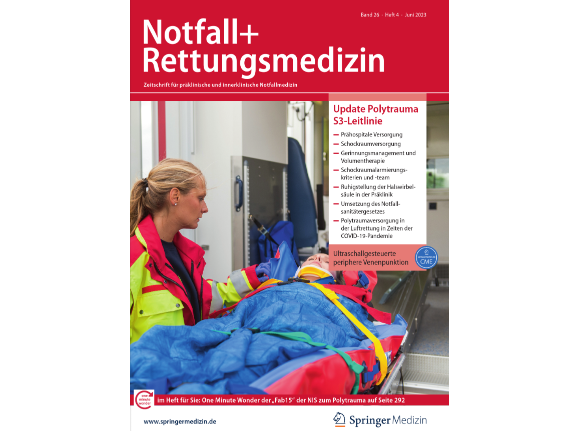 Notfall + Rettungsmedizin 4/2023