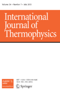 International Journal of Thermophysics