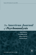 The American Journal of Psychoanalysis