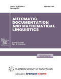 Automatic Documentation and Mathematical Linguistics
