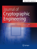 Cryptology - Recent articles and discoveries | Springer Nature Link