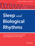 Circadian Rhythms and Sleep - Recent articles and discoveries ...