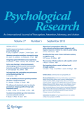 Psychological Research