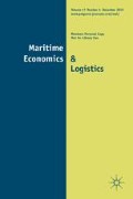 An evolution of the Global Container Shipping Network: port ...