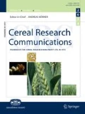 Home | Cereal Research Communications