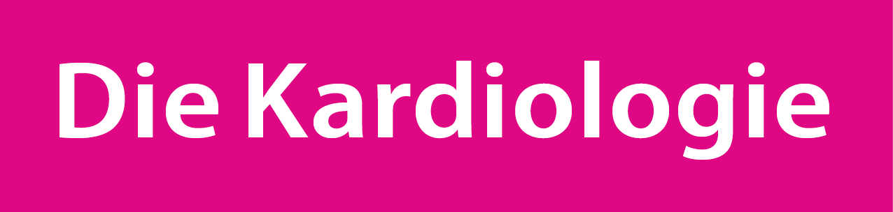 Schriftzug Die Kardiologie